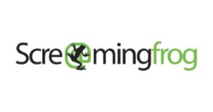 Scrooming frog logo